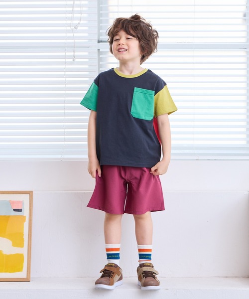 Life Support Products(ライフサポートプロダクツ)の「【COTTON from U.S.A】ポケットTシャツ(Tシャツ/カットソー・キッズ・ライトブルー/オフホワイト/ブラック系その他/ホワイト系その他/パープル系その他/レッド/キャメル/チャコール・100/130/110/150/120/140/80/90/95)」の17枚目の写真