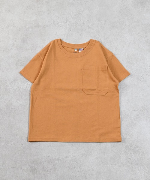 Life Support Products(ライフサポートプロダクツ)の「【COTTON from U.S.A】ポケットTシャツ(Tシャツ/カットソー・キッズ・ライトブルー/オフホワイト/ブラック系その他/ホワイト系その他/パープル系その他/レッド/キャメル/チャコール・100/130/110/150/120/140/80/90/95)」の9枚目の写真