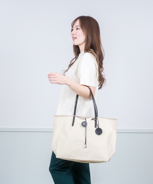 美品　Jack Gomme トートバッグ ホワイト　男女兼用 ◇JACK GOMMEトートバッグ （バッグ）｜human woman