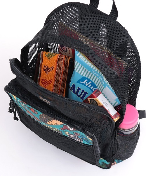 チチカカ(チチカカ)の「メッシュバックパック(バックパック/リュック・レディース・イエロー/ターコイズブルー・FREE)」の21枚目の写真