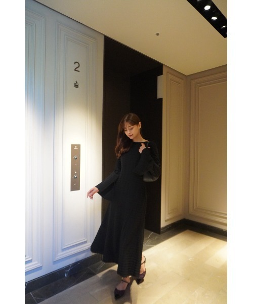 ワンピース Mermaid Jacquard Dress Mermaid Jacquard Dress（ワンピース）｜Her lip to（ハーリップ