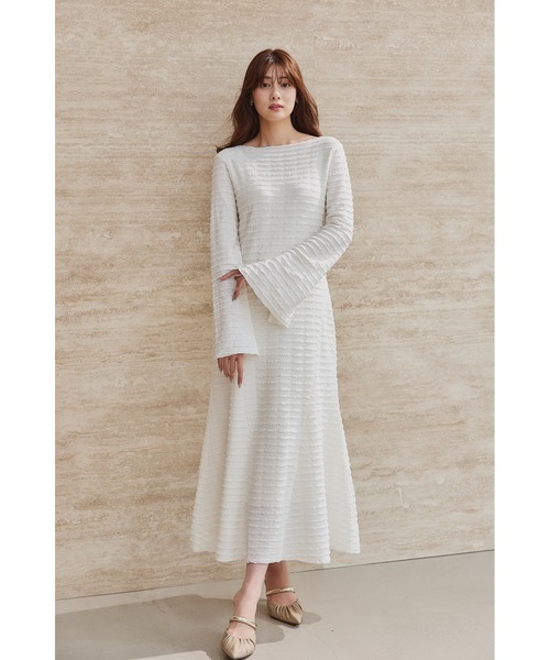 Herlipto ワンピース Mermaid Jacquard Dress Mermaid Jacquard Dress（ワンピース）｜Her lip to（ハーリップ