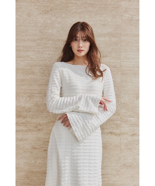 Mermaid Jacquard Dress（ワンピース）｜Her lip to（ハーリップ