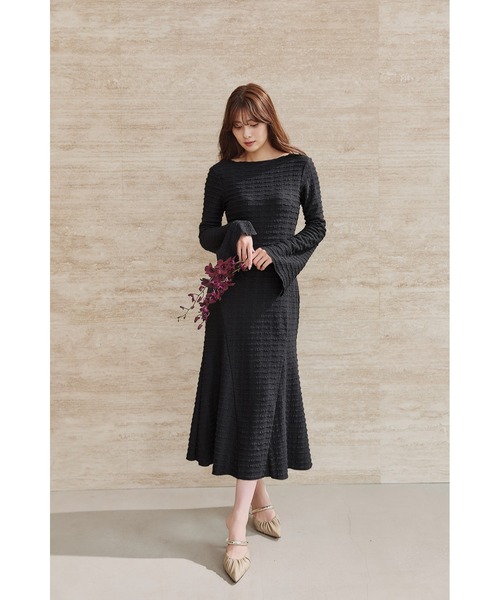 Her lip to／Capri Mermaid Dress／ハーリップトゥ　S Mermaid Jacquard Dress（ワンピース）｜Her lip to（ハーリップ