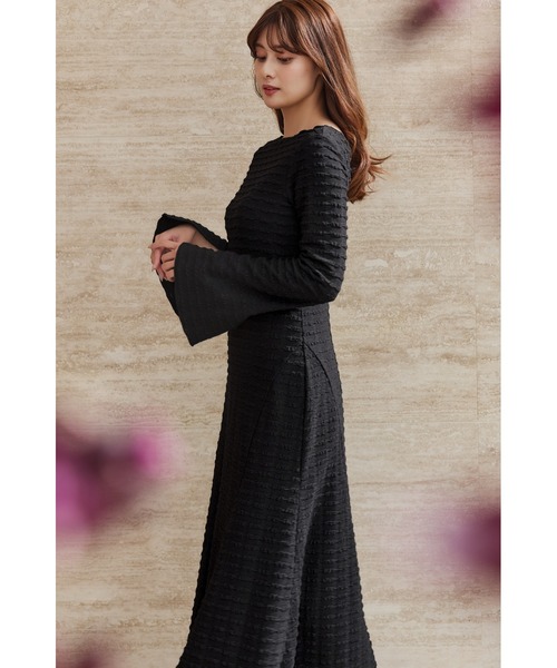 ハーリップトゥ　ワンピース Mermaid Jacquard Dress（ワンピース）｜Her lip to（ハーリップ