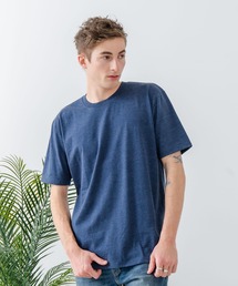 【汗染みの目立ちにくいTシャツ ZEROSTAIN/ゼロステイン】クルーネックTシャツ 綿タッチ ヘビーウェイト感 防汚・撥水 吸汗速乾 UVカット