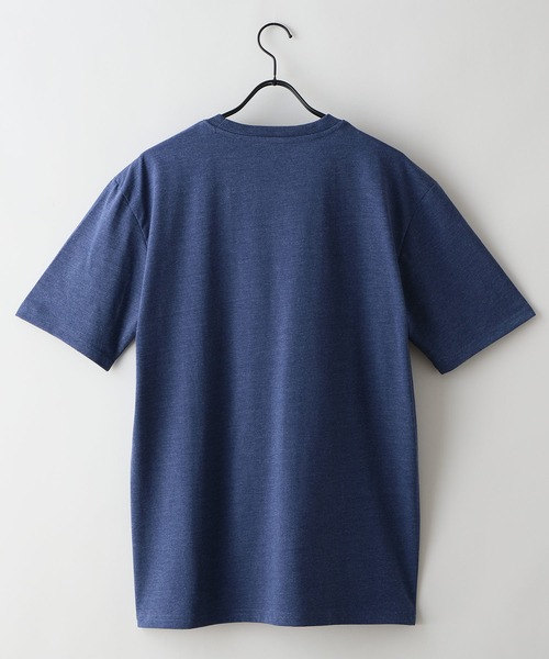 LB/S (エルビーエス)の「【汗染みの目立ちにくいTシャツ ZEROSTAIN/ゼロステイン】クルーネックTシャツ 綿タッチ ヘビーウェイト感 防汚・撥水 吸汗速乾 UVカット(Tシャツ/カットソー・メンズ・ホワイト/ネイビー/ブラック/ブルー/スミクロ・X-LARGE/LARGE/MEDIUM)」の17枚目の写真