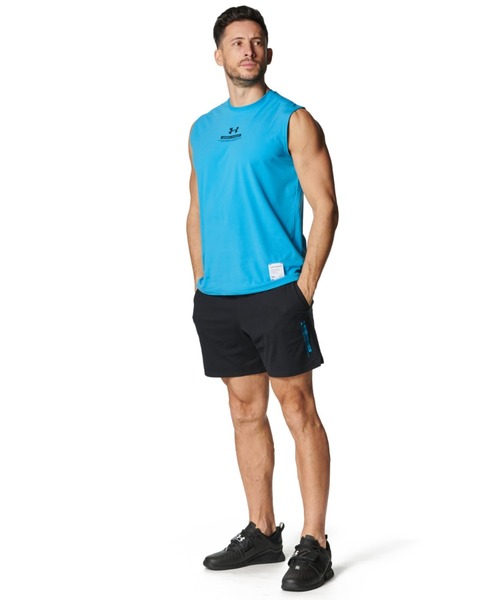 UNDER ARMOUR(アンダーアーマー)の「【別注】アンダーアーマー UAモチベート グラフィック ショーツ 限定コラボ(その他パンツ・メンズ・ブラック/ダークグレー・S/M/L/LL/3L)」の10枚目の写真