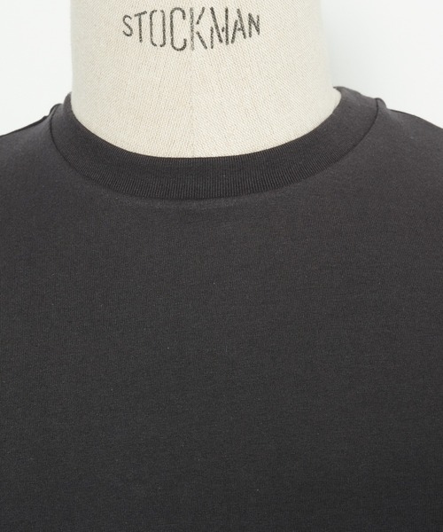 markaware（マーカウェア）の「CREW NECK TEE（Tシャツ/カットソー・メンズ・ライトグレー/ダークグレー・1/2）」の4枚目の写真