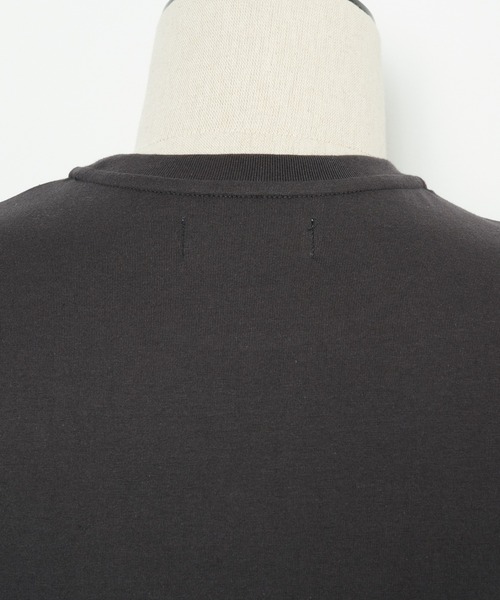 markaware（マーカウェア）の「CREW NECK TEE（Tシャツ/カットソー・メンズ・ライトグレー/ダークグレー・1/2）」の5枚目の写真