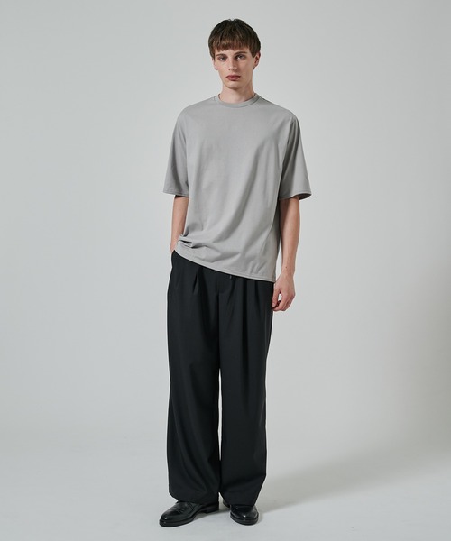 markaware（マーカウェア）の「CREW NECK TEE（Tシャツ/カットソー・メンズ・ライトグレー/ダークグレー・1/2）」の18枚目の写真