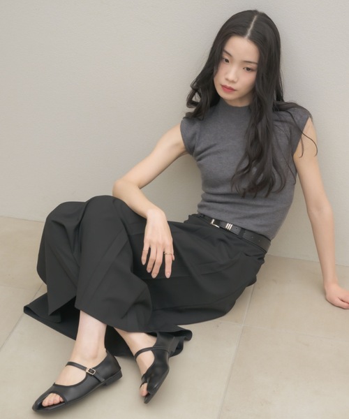 NEUNA（ヌナ）の「バイカラーTABIメリージェーン（パンプス・レディース・ブラック/アイボリー・39/38/36）」の17枚目の写真