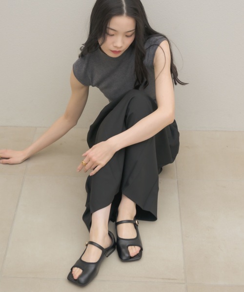 NEUNA（ヌナ）の「バイカラーTABIメリージェーン（パンプス・レディース・ブラック/アイボリー・39/38/36）」の18枚目の写真