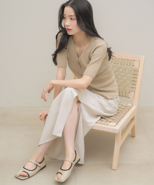 NEUNA（ヌナ）の「バイカラーTABIメリージェーン（パンプス・レディース・ブラック/アイボリー・39/38/36）」の13枚目の写真