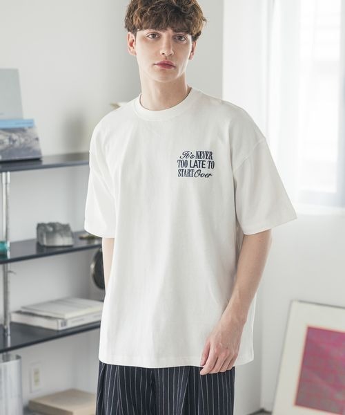 PBLIM(ページボーイリム)の「《UNISEX/タフT》シシュウロゴTシャツ(Tシャツ/カットソー・レディース・オフホワイト/レッド/ブラック/グリーン・MEDIUM/LARGE)」の7枚目の写真