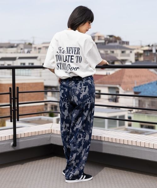 PBLIM(ページボーイリム)の「《UNISEX/タフT》シシュウロゴTシャツ(Tシャツ/カットソー・レディース・オフホワイト/レッド/ブラック/グリーン・MEDIUM/LARGE)」の10枚目の写真
