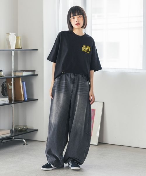 PBLIM(ページボーイリム)の「《UNISEX/タフT》シシュウロゴTシャツ(Tシャツ/カットソー・レディース・オフホワイト/レッド/ブラック/グリーン・MEDIUM/LARGE)」の13枚目の写真