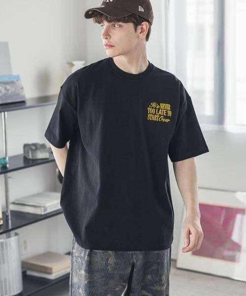 PBLIM(ページボーイリム)の「《UNISEX/タフT》シシュウロゴTシャツ(Tシャツ/カットソー・レディース・オフホワイト/レッド/ブラック/グリーン・MEDIUM/LARGE)」の19枚目の写真