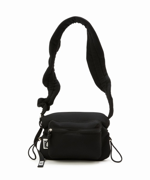 CONTROL FREAK / CTFK(コントロールフリーク)の「CONTROL FREAK / CTFK(コントロールフリーク)メッシュギャザーボディバッグ(ショルダーバッグ・レディース・ホワイト/レッド/ブルー/ブラック/グリーン/ピンク・FREE)」の11枚目の写真