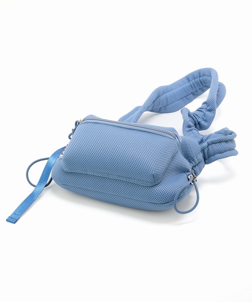 CONTROL FREAK / CTFK(コントロールフリーク)の「CONTROL FREAK / CTFK(コントロールフリーク)メッシュギャザーボディバッグ(ショルダーバッグ・レディース・ホワイト/レッド/ブルー/ブラック/グリーン/ピンク・FREE)」の15枚目の写真