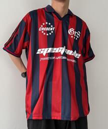 WEGO/パターンサッカーT