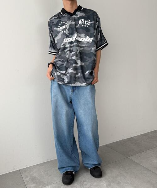 WEGO(ウィゴー)の「WEGO/パターンサッカーT(Tシャツ/カットソー・メンズ・その他4/その他1/その他2/その他3・MEDIUM/LARGE)」の6枚目の写真