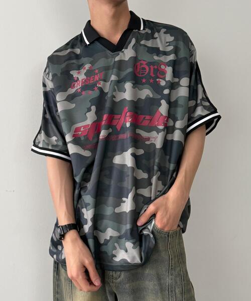 WEGO(ウィゴー)の「WEGO/パターンサッカーT(Tシャツ/カットソー・メンズ・その他4/その他1/その他2/その他3・MEDIUM/LARGE)」の9枚目の写真