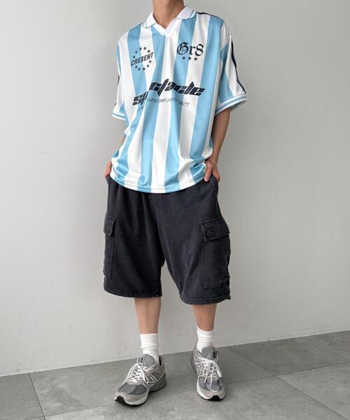 WEGO(ウィゴー)の「WEGO/パターンサッカーT(Tシャツ/カットソー・メンズ・その他4/その他1/その他2/その他3・MEDIUM/LARGE)」の19枚目の写真