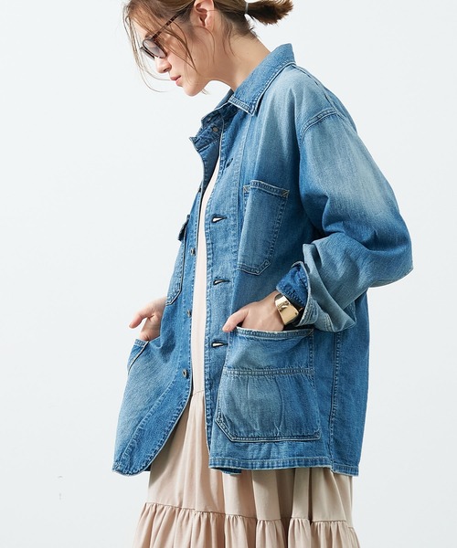 【Johnbull】デニムジャケット-CHORE JACKET