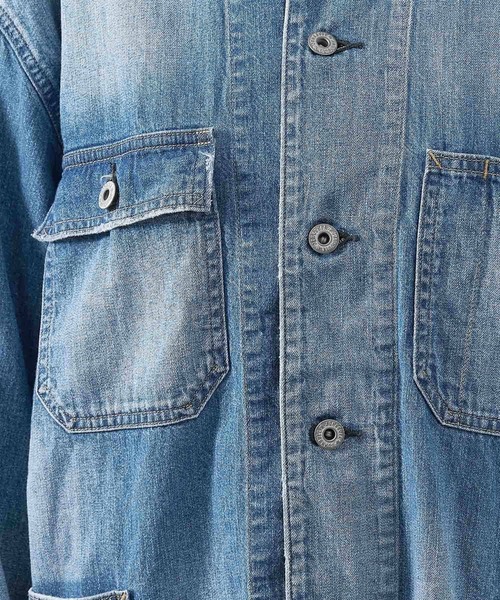 【Johnbull】デニムジャケット-CHORE JACKET