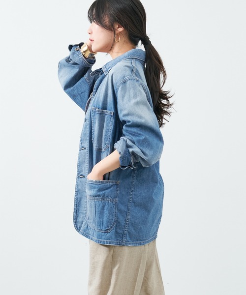 【Johnbull】デニムジャケット-CHORE JACKET