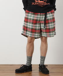MANASTASH | MANASTASH/マナスタッシュ/WASHED PLAID SHORT(その他パンツ)