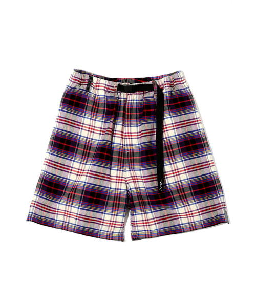 マナスタッシュ（Manastash）/MANASTASH／マナスタッシュ／WASHED PLAID SHORT セール】MANASTASH/マナスタッシュ/WASHED PLAID SHORT（その他パンツ