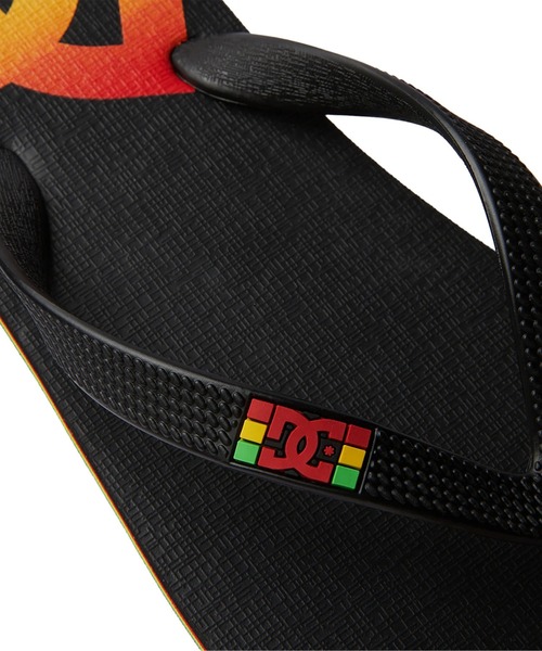 DC SHOES（ディーシーシューズ）の「SPRAY/DCロゴビーサン(ビーチサンダル）（サンダル・メンズ・マルチ/ブラック×ホワイト・25cm/26cm/27cm/28cm/29cm/30cm）」の14枚目の写真