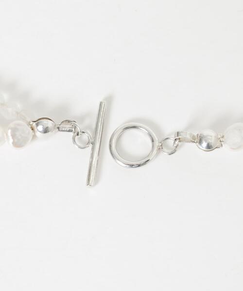 URBAN RESEARCH（アーバンリサーチ）の「decor『デコール』　Moonpearl Doublenecklace（ネックレス・レディース・ホワイト・-）」の12枚目の写真