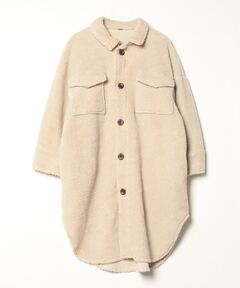 louren/ローレン】shaggy half coat/シャギーハーフコート/ショート