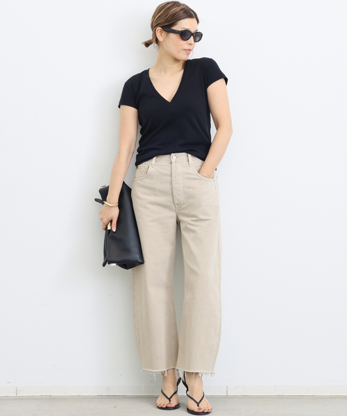 シチズンズ・オブ・ヒューマニティAYLA RAW HEM CROP B Ayla Raw Hem Crop in Bronson – Citizens of Humanity