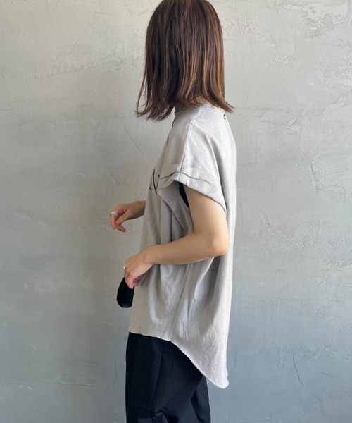 アメリカーナAMRCN ロールアップT シャツ