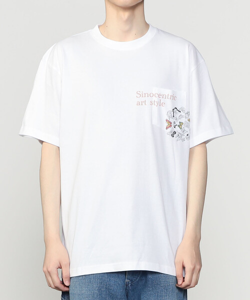 今日ポケ　Ｔシャツ 限定100着　特典付き VENCE EXCHANGE tシャツ ヒゲ発泡キャラプリントTシャツ メンズ
