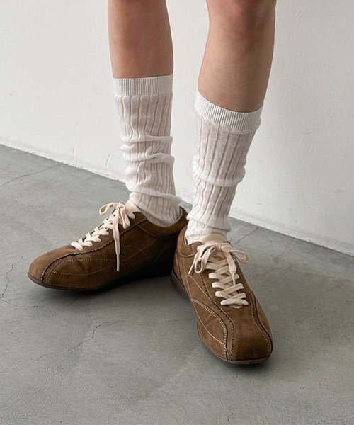 CANAL JEAN（キャナルジーン）の「El mar　フェイクスエードスニーカー（スニーカー・レディース・ブラウン/ブラック・23.5/25/24.5/24）」の8枚目の写真