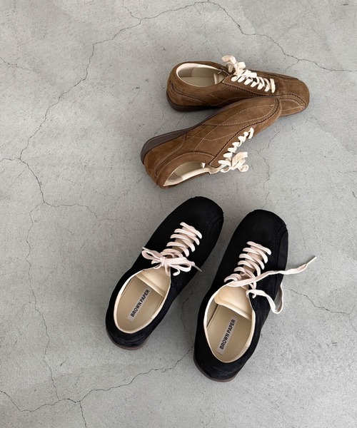 CANAL JEAN（キャナルジーン）の「El mar　フェイクスエードスニーカー（スニーカー・レディース・ブラウン/ブラック・23.5/25/24.5/24）」の11枚目の写真