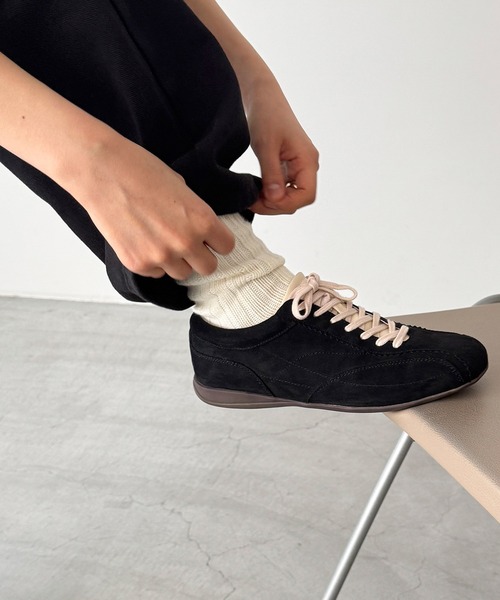 セール】El mar フェイクスエードスニーカー（スニーカー