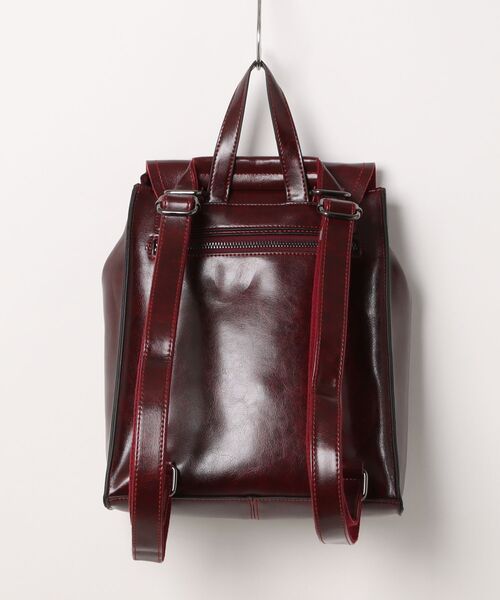NiiNa（ニーナ）の「【 NiiNa / ニーナ 】高品質牛革 スタイリッシュ スリム リュック（バックパック/リュック・レディース・レッド/ブラウン/ダークブラウン/ブラック・FREE）」の20枚目の写真