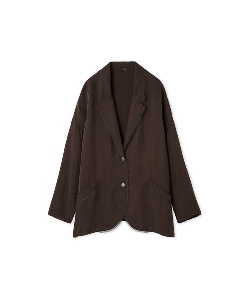 styling/（スタイリング）の「【セットアップ対応】オープンカラーシャツジャケット（その他アウター・レディース・ブラウン/ミント・0/1）」の15枚目の写真