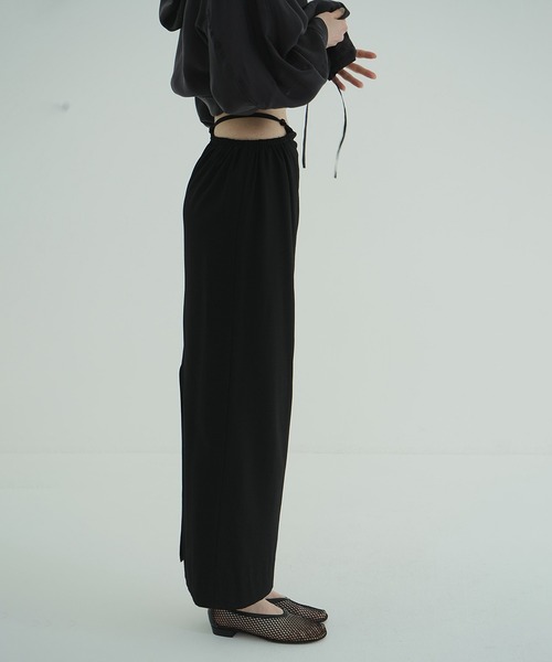 セール】WAIST GATHER HOLE SKIRT（スカート）｜CLANE（クラネ