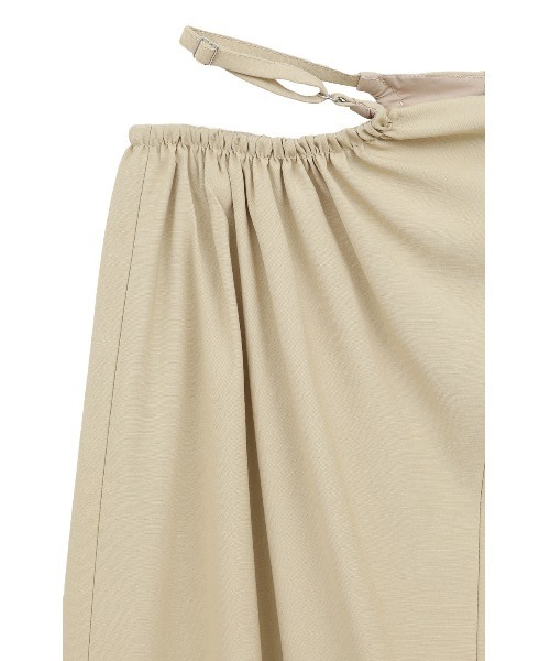 セール】WAIST GATHER HOLE SKIRT（スカート）｜CLANE（クラネ