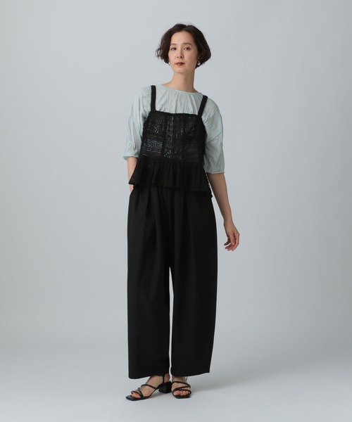 LEPSIM(レプシィム)の「ランダムプリーツT 451607(Tシャツ/カットソー・レディース・ブラック/オフホワイト/ブルー・FREE)」の22枚目の写真