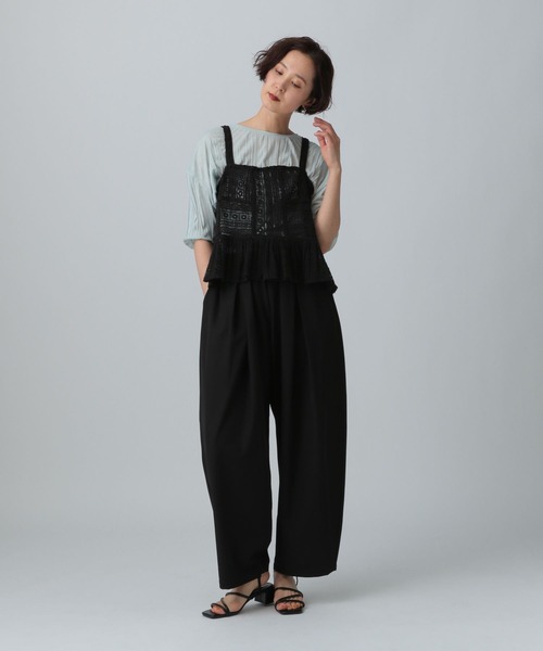 LEPSIM(レプシィム)の「ランダムプリーツT 451607(Tシャツ/カットソー・レディース・ブラック/オフホワイト/ブルー・FREE)」の21枚目の写真