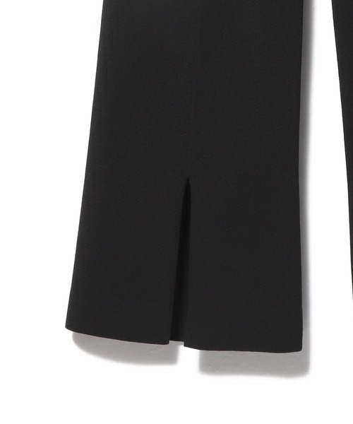 ESTNATION（エストネーション）の「ESTNATION / コットン ポリエステル フレアパンツ（その他パンツ・レディース・ブラック/ホワイト・36/38）」の6枚目の写真