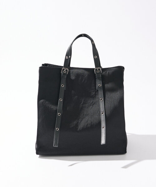 RIVE DROITE(リヴドロワ)の「【R.good(アールドットグッド)】ワッシャーNハトメトート(ハンドバッグ・レディース・カーキ/ブラック・FREE)」の9枚目の写真